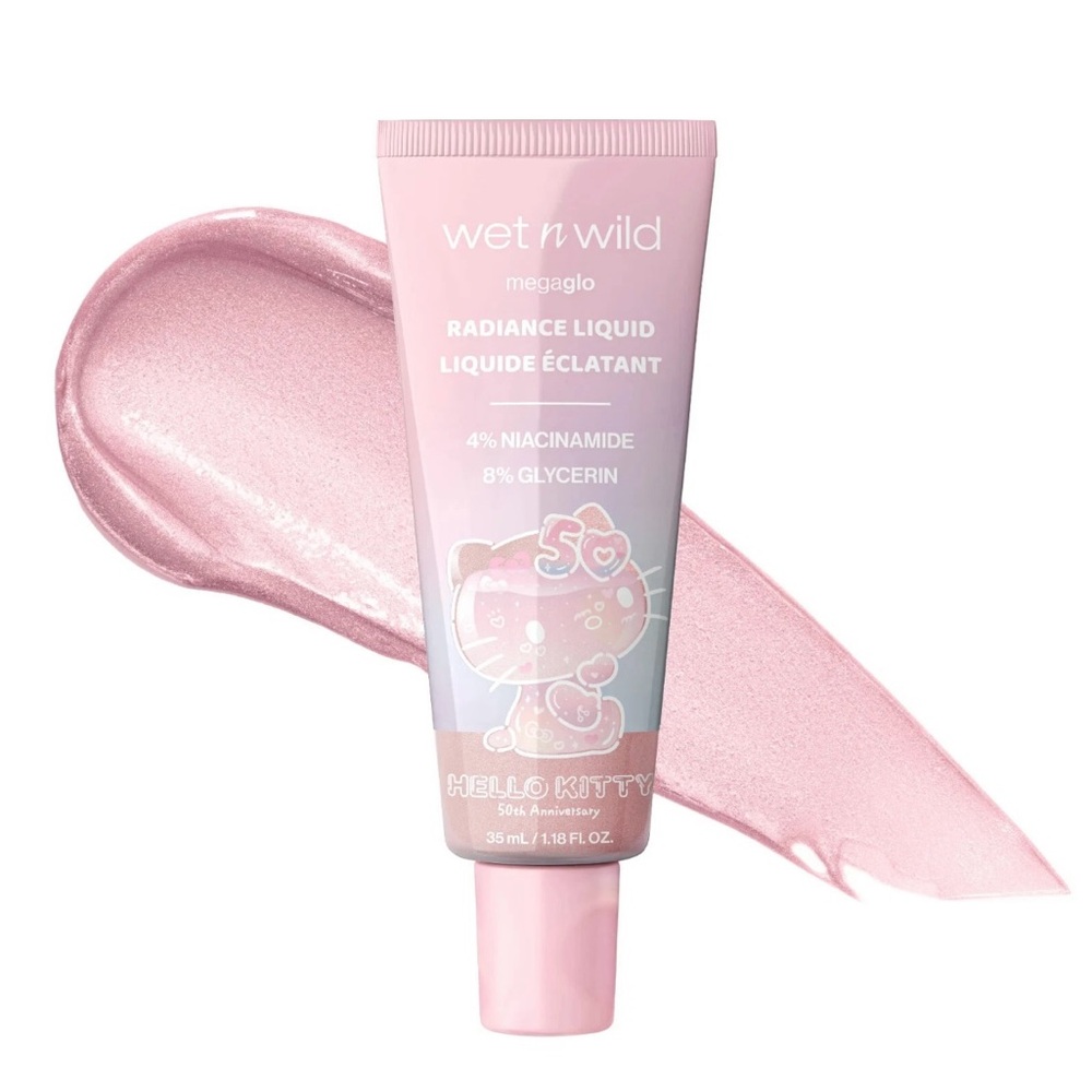Wet n Wild MegaGlo Radiance Liquid Highlighter HELLO KITTY